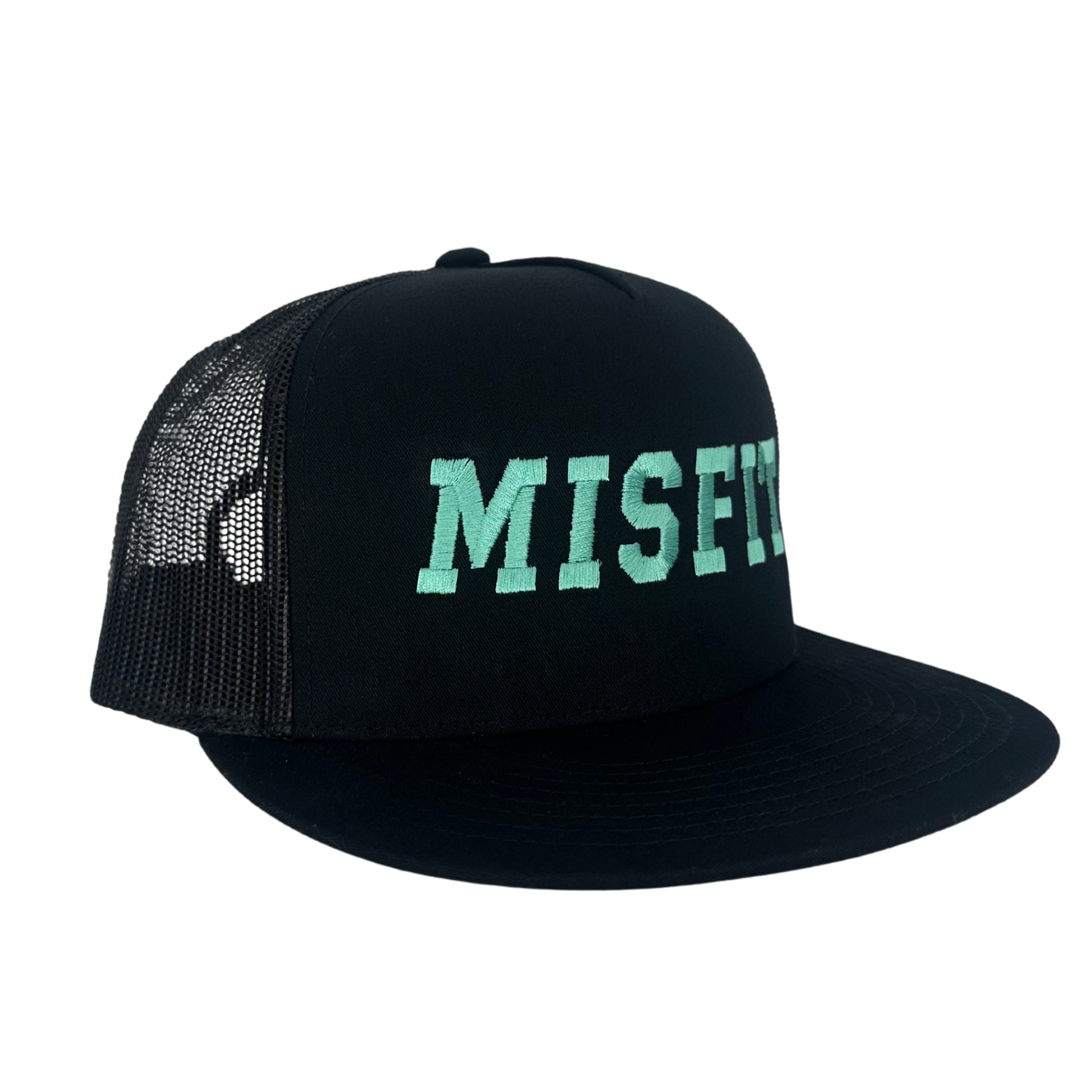 Misfit Black Trucker Cap