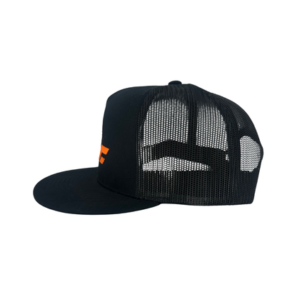 Orange Hijinx Base Trucker Cap
