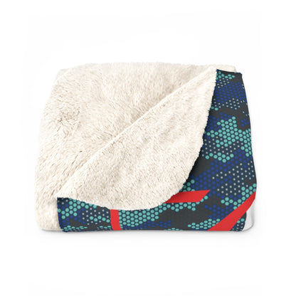 Chasing Passion Sherpa Fleece Blanket