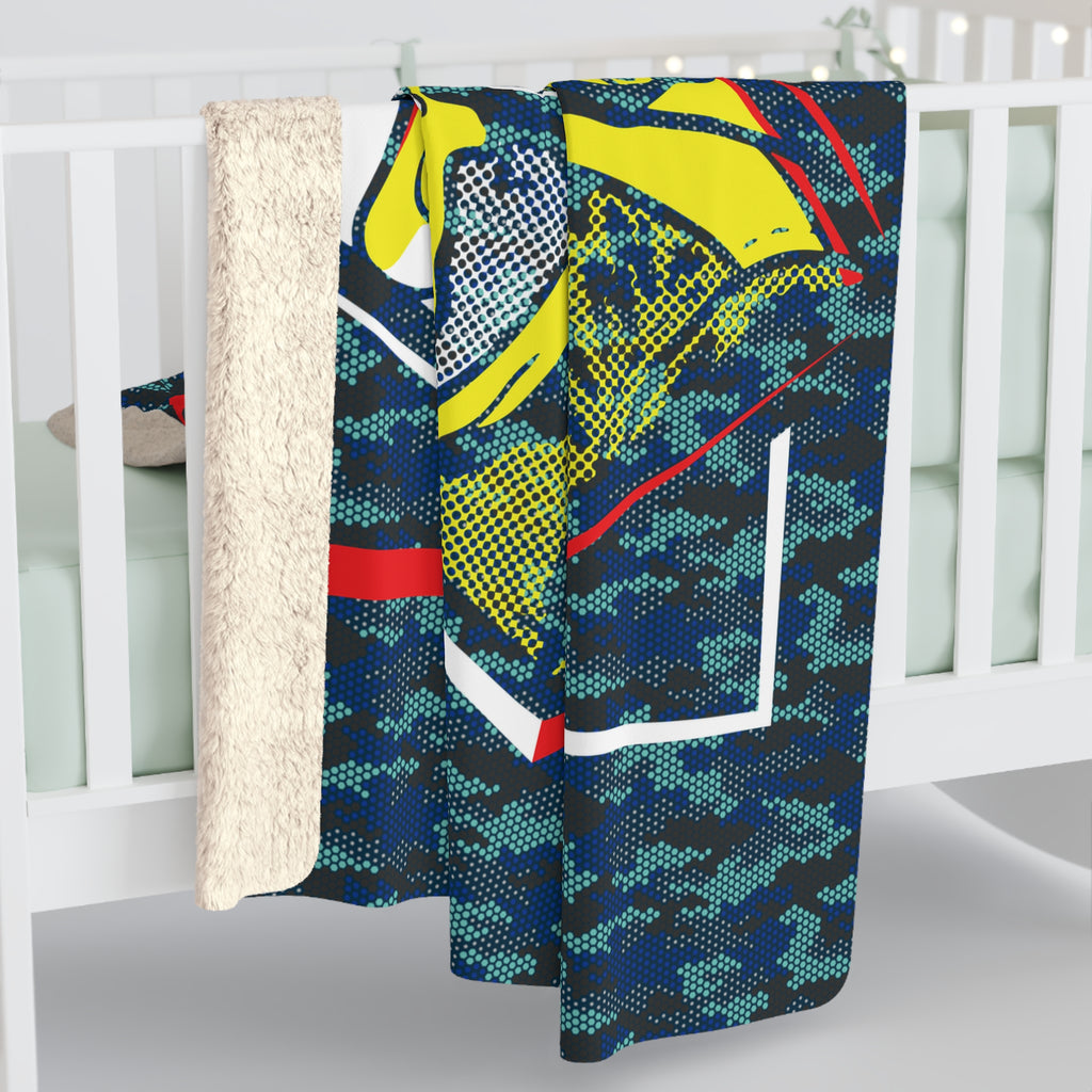 Chasing Passion Sherpa Fleece Blanket