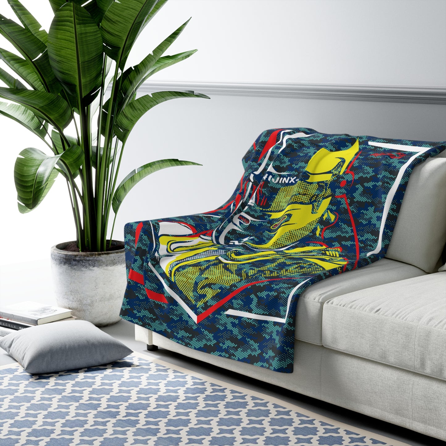 Chasing Passion Sherpa Fleece Blanket