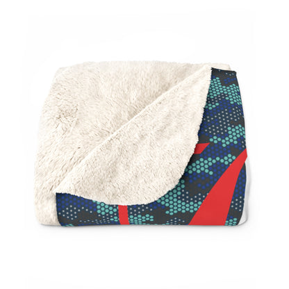 Chasing Passion Sherpa Fleece Blanket