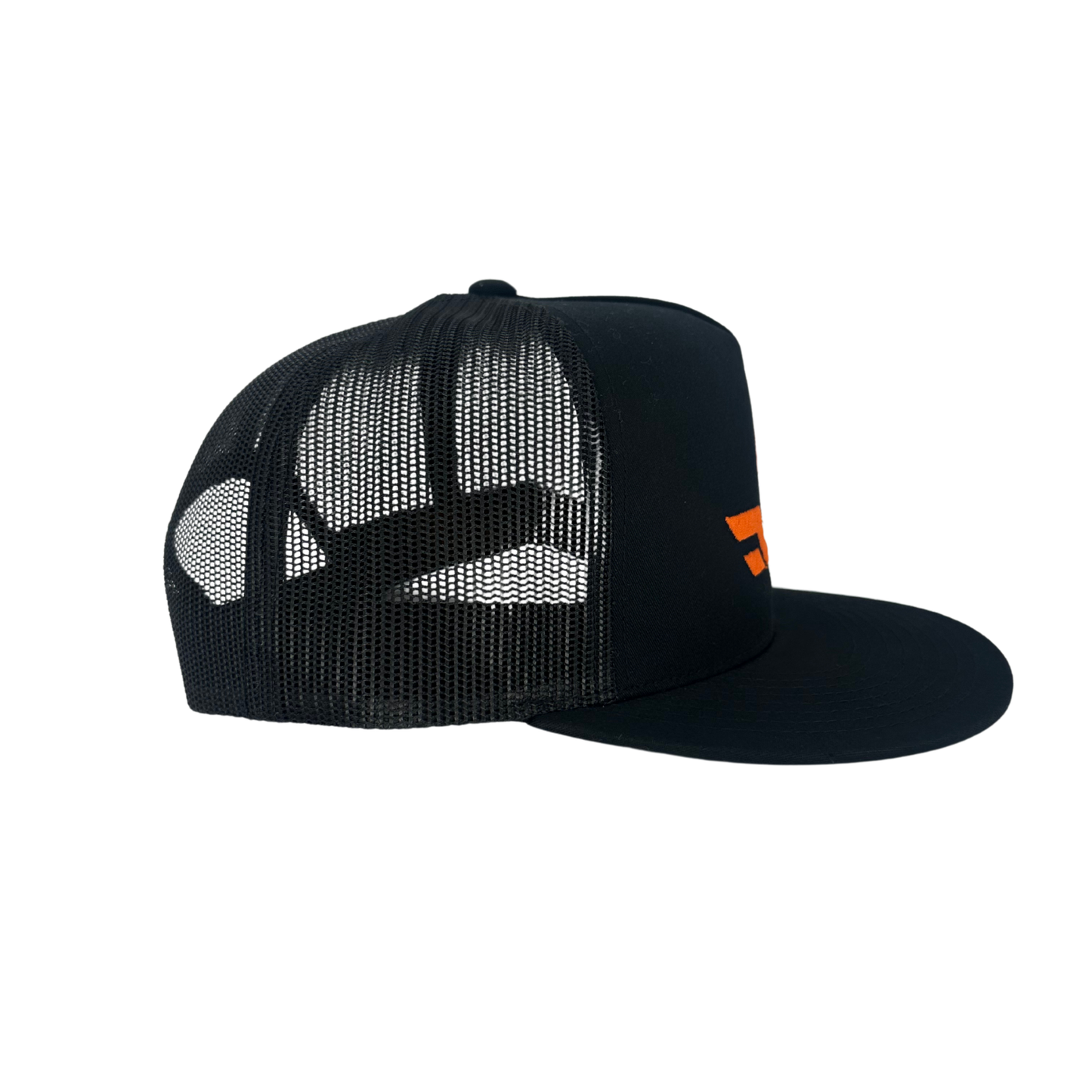 Orange Hijinx Base Trucker Cap