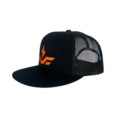 Orange Hijinx Base Trucker Cap