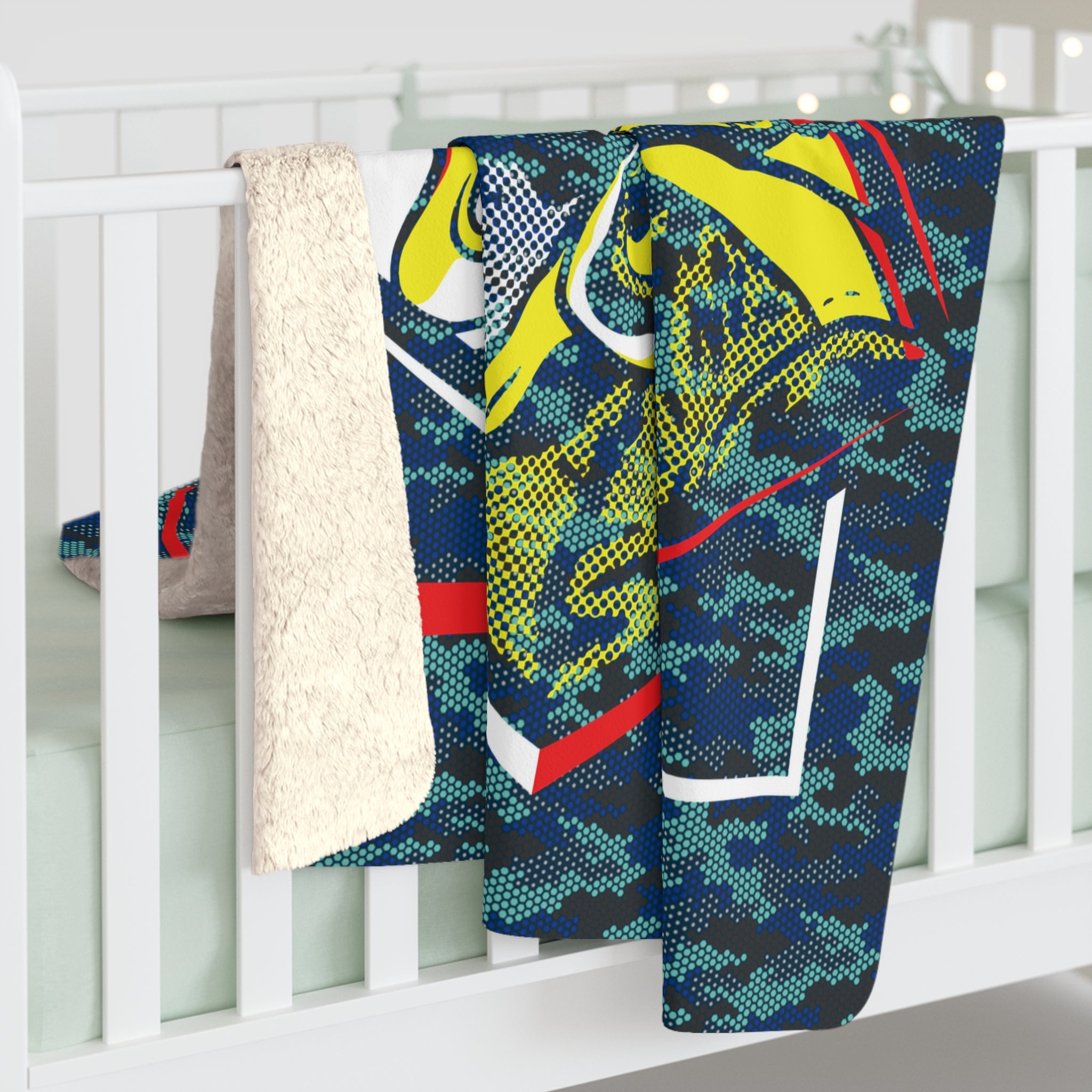 Chasing Passion Sherpa Fleece Blanket